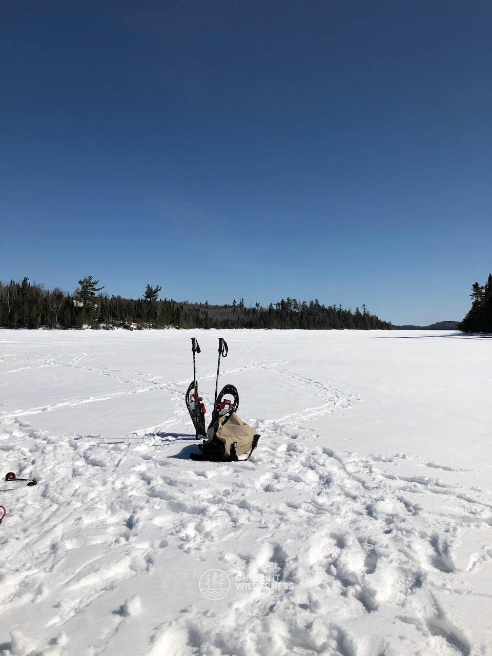Guided Snowshoeing Gunflint Wilderness Guide Service